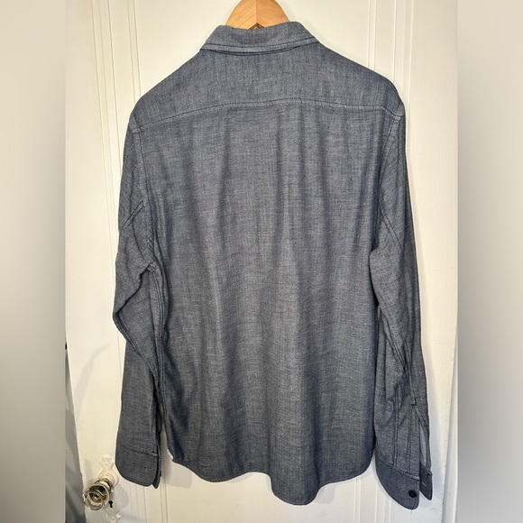 Grayers Gray Harrison Heritage 100% cotton Button up Long Sleeve Shirt Sz Large - Picture 8 of 11